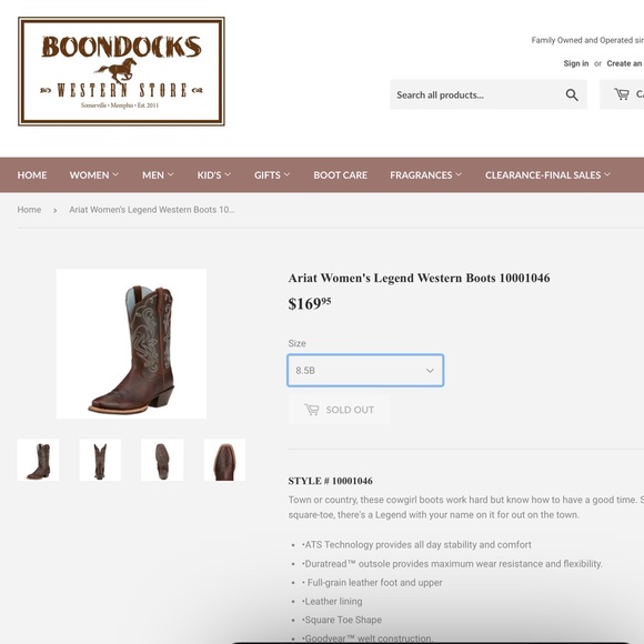 Ariat Women’s Legend Western Boots SZ 8.5 - Picture 12 of 12